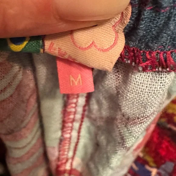 Farm Rio Shorts Toucan Birds Colorful Tropical Print Shorts medium M - Picture 7 of 7